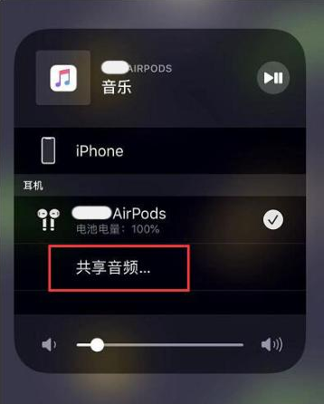 鄯善苹果14音频维修点分享iPhone14音频共享设置方法 