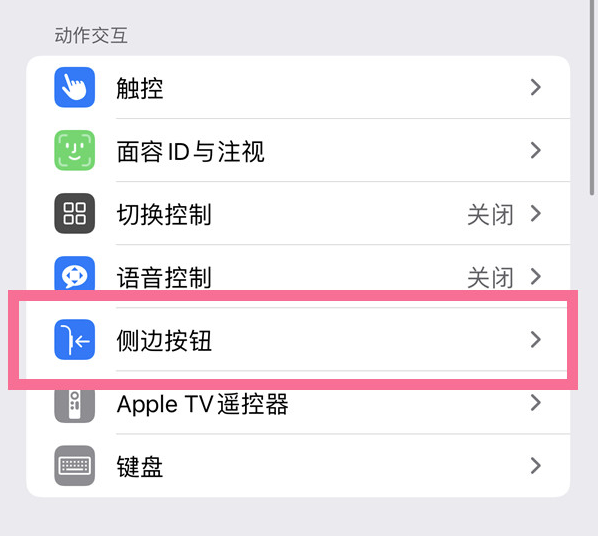 鄯善苹果14维修店分享iPhone14 Plus侧键双击下载功能关闭方法 